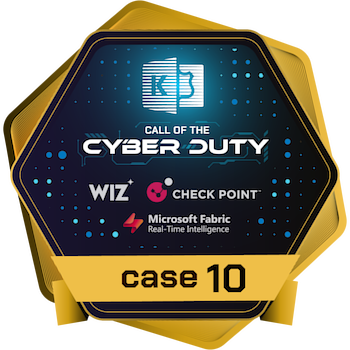 Kusto Detective Agency badge for Case 10