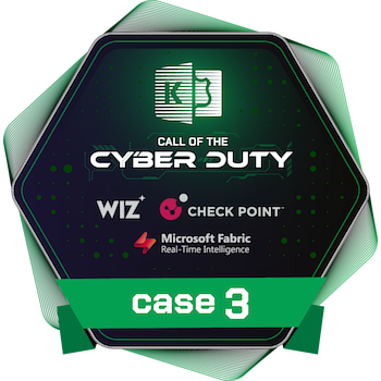 Kusto Detective Agency badge for Case 3