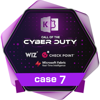 Kusto Detective Agency badge for Case 7