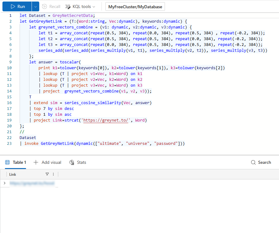 Sanitized KQL workspace screenshot for Call of the Cyber Duty Case 5