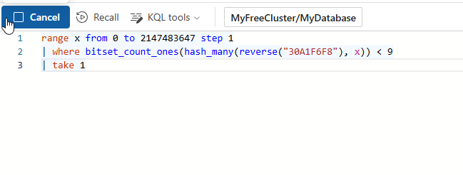Sanitized KQL workspace screenshot for Call of the Cyber Duty Case 7